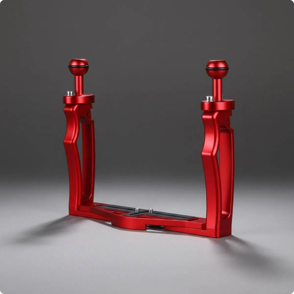 Milageto Soporte para Cámara Soporte de Cámara Accesorio Empuñadura Doble Trípode Jaula de Acción Aleación de Aluminio Robusta Puntos de Expansión con Tornillo, Negro, Style to 5