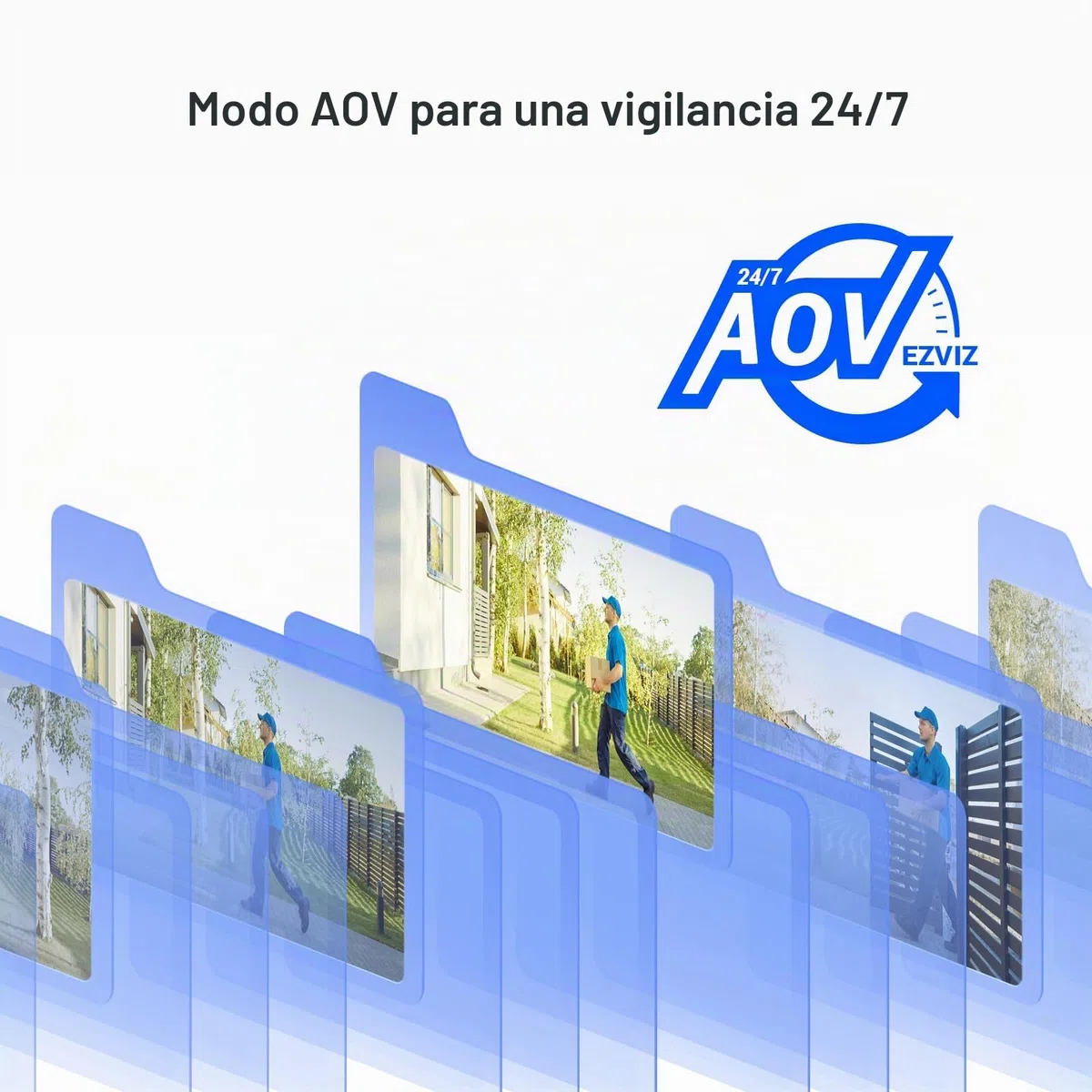 EZVIZ BC1C 4K Cámara de vigilancia WiFi Exterior inalámbrica + Panel Solar