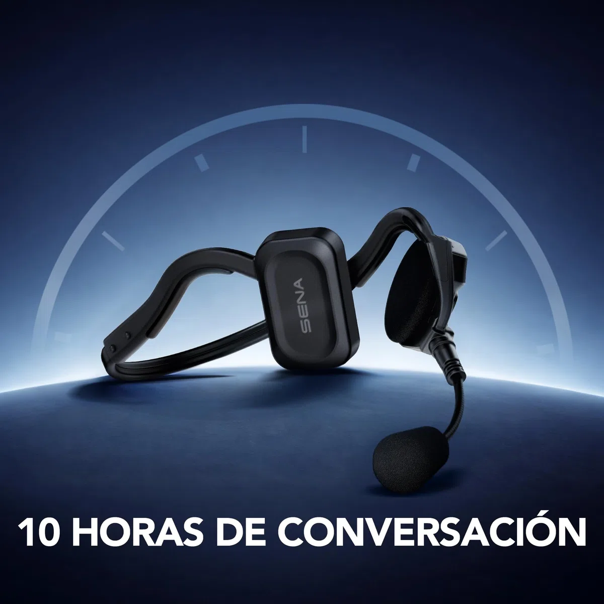 Sena Auricular de Comunicación Expand Mono Multi-Sport Bluetooth/Mesh Intercom para Senderismo, Escalada, Pesca, Caza y más