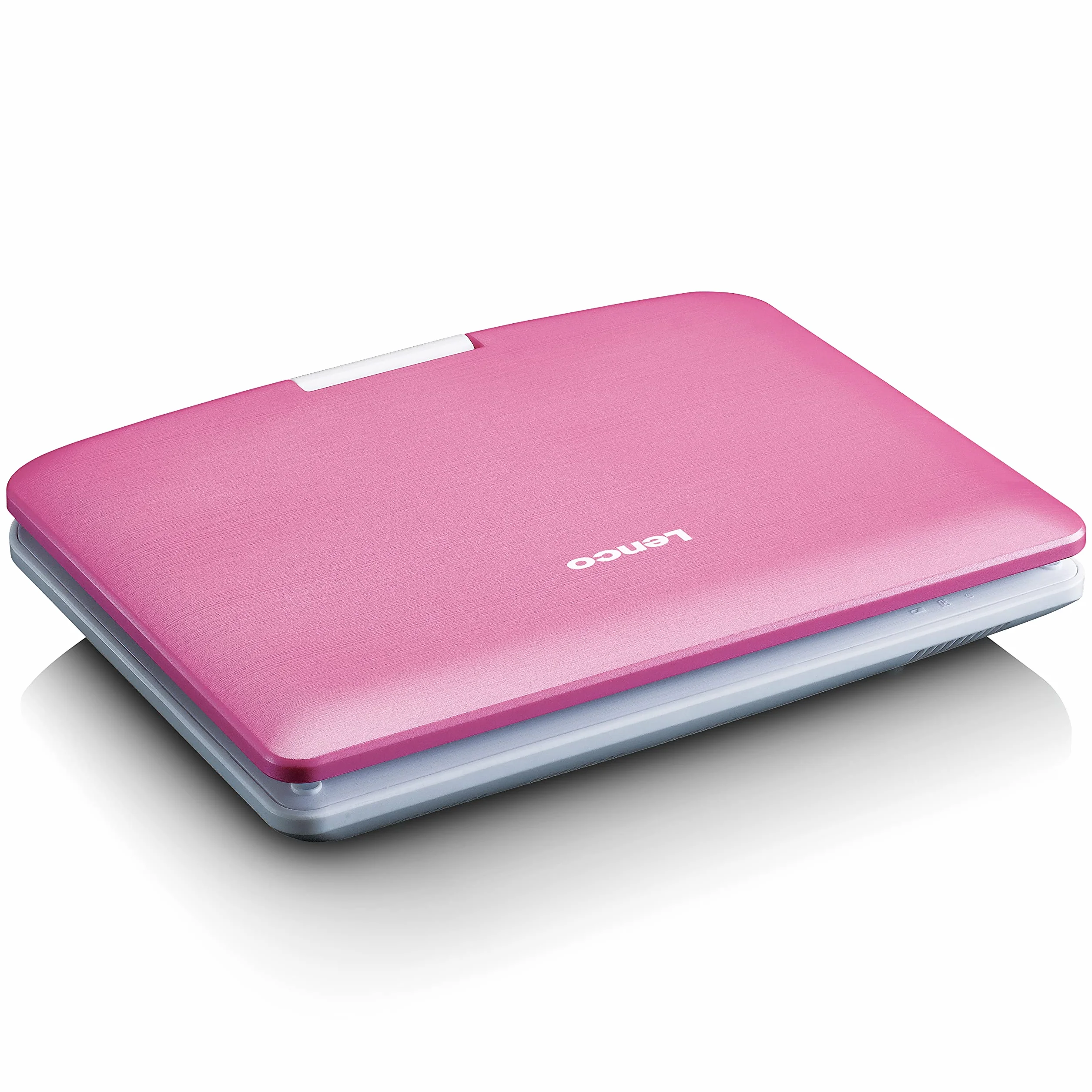 Lenco DVP-910 Reproductor de DVD portátil Convertible Negro, Rosa 22,9 cm (9") - Reproductor portátil (Reproductor de DVD portátil, Convertible, Negro, Rosa, CD,DVD, 22,9 cm (9"), TFT)