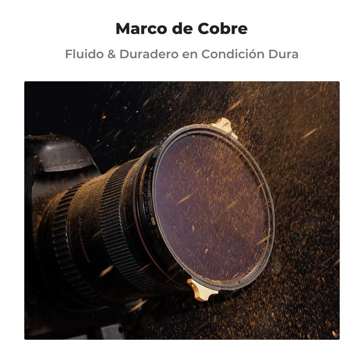 K&F CONCEPT Nano-X Pro 72mm Filtro Variable ND2-32 (1-5 Pasos) Ultradelgado con Marco de Cobre Vidrio Óptico HD con 36 Capas Revestimiento Nano para Objetivo 72mm
