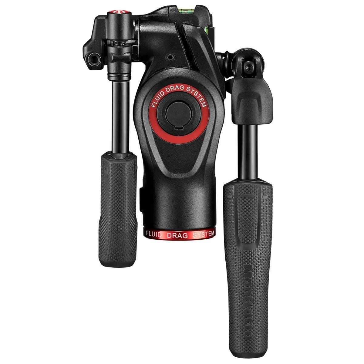 Manfrotto Befree - Cabezal para trípode con cámara de 3 vías, de aluminio, carga útil de 6 kg, para viajes, con asas plegables, sistema de arrastre fluido, para fotografía y vídeo (MH01HY-3WUS), negro