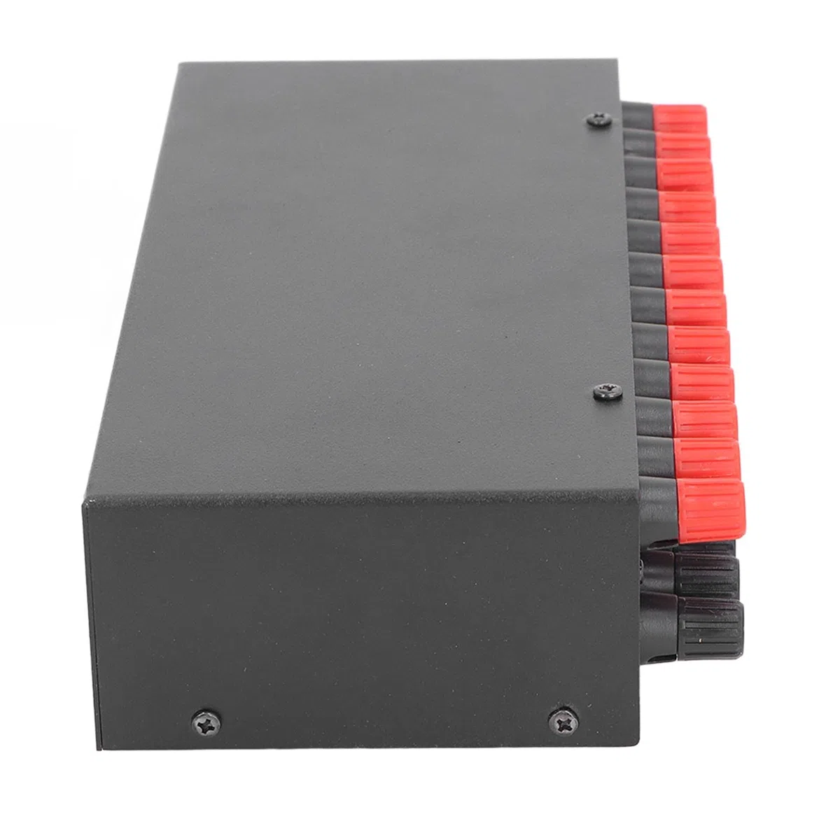 Selector de Altavoz pasivo 4 en 2 Salidas, conmutador de Altavoz Amplificador con 300 W por Canal, selección de Altavoz A B Independiente para Audio doméstico de 4-16